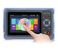 Dual Wavelength Fiber Optic Tester Kit, WithTouch Screen, Multi-Function RJ45 Cable Tracking,measure Parameters Fiber Length, Loss.