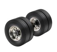 Dual Wheel Tires For Tamiya For Scania For Volvo For Actros 1/14