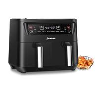 Dual Zone Air Fryer 8L/9L Large Capacity Air Fryers, 4/8 In 1 Cooking Presets, Fits for Air Fryer, Roast, Dehydrator, Reheat, Bake At Home (8L)