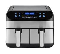 Dual Zone Air Fryer 9L Large Capacity Air Fryers, 8 In 1 Cooking Presets, Fits for Air Fryer, Roast, Dehydrator, Reheat, Bake At Home
