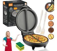 Dual-Zone Electric Omelette Maker, 2026 New Omlet Pan Nonstick with Non Stick Coating, Automatic Family Double-Sided Size Fried Egg Maker with Anti-Slip Base & Cool-Touch Handle