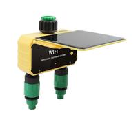 Dual Zone WIFI Solar Irrigation System with Smart APP Control Yellow