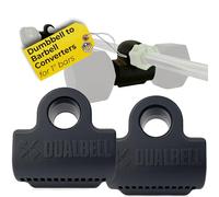 Dualbell Pair- Connect Dumbbells to Barbell (Black)