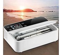 DualCoreVersion-DualBattery Cool Box for Medication Fridge - Portable Travel Box for Insulin, Interferon, Growth Hormone, Vaccine, Eye Drops - Thermostat 2-8 Degrees