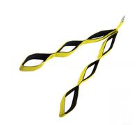 DualHead Resistance Bands Designed for Adjustable Bicep and Tricep Muscle Training Suitable for Gym and Home Workouts (Yellow)