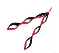 DualHead Resistance Bands Designed for Adjustable Bicep and Tricep Muscle Training Suitable for Gym and Home Workouts (Red)