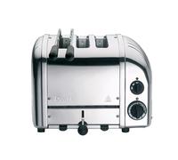 Dualit 2+1 Combi Toaster - Stainless Steel - Hand Built in the UK - Replaceable ProHeat® elements - Heat one, two or three slots, mechanical timer - Replaceable parts - Polished