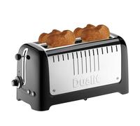 46025 2 Slice Long Slot Lite Toaster - Gloss Black