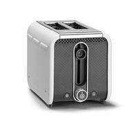 Dualit 2 Slice Studio Toaster | White with Polished Trim | Reheat and Defrost Settings - Multiple levels of Browning Control | Matching Studio Kettle Available