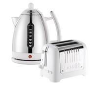 Dualit 2 Slice Toaster & 1.5 Litre Kettle Set, White