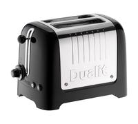 Dualit Toaster 2 Slices Stainless Steel Lite 1100W Black Gloss
