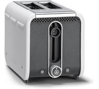 Dualit Studio White & Grey Polished 2 Slot Toaster