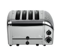 Dualit 2 x 2 Combi Vario 4 Slice Toaster Stainless 42174 - L139