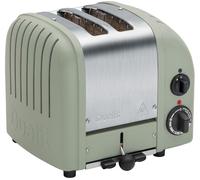 DUALIT 20461 2-Slice Toaster - Sage, Green,Silver/Grey