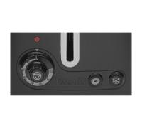 Dualit Toaster 2 Slices Stainless Steel Lite 1100W Black Gloss