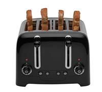Dualit Toaster 4 Slices Stainless Steel Lite 2000W Black Gloss