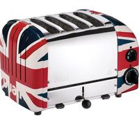DUALIT 40555 4-Slice Toaster - Multicolour, White,Red,Blue,Silver/Grey