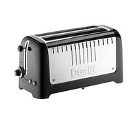 Dualit 46065 Lite Langschlitz Toaster 4 Scheiben Gloss Black