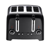 Dualit 46205 4 Slot Lite Toaster in Black Finish