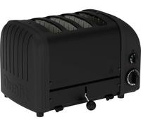DUALIT 47431 4-Slice Toaster - Black, Black