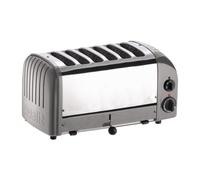 Dualit 6 Slice Vario Toaster Metallic Silver 60147 - CD336