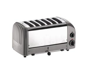 Dualit 6 Slice Vario Toaster Metallic Silver 60147 - CD336