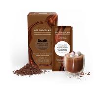 Dualit 60% Classic Chocolate Chunk Sachets - 10 Pack - 31g portions of pure chocolate chunks - Premium Belgian chocolate - Flakes for Hot Chocolate M
