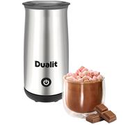 DUALIT 84143 Hot Chocolate Maker & Milk Frother - Chrome, Silver/Grey