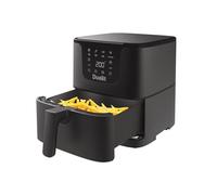 Dualit Air Fryer - 5.5L Capacity - Serves 4-7 Preset Cooking Programs - Healthy Eating Made Easy - Adjustable Temperature and Time Control - Non-Stick Dishwasher Safe Crisper Plate
