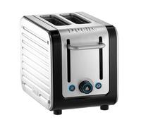 Dualit Architect 2 Slot Black Body With White Panel Toaster