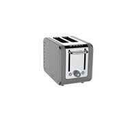 Dualit Architect 2 Slot Grey Body With Metallic Silver Panel Toaster