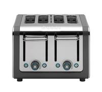 Dualit 4 slot Architect Toaster, Stainless steel with Grey trim, 46526