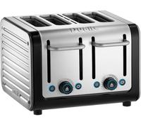 Dualit Architect 46505 4-Slice Toaster - Black & Brushed Stainless Steel, Stainless Steel