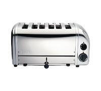Dualit Bun Toaster 6 Bun Metallic Silver 61028 - CD388