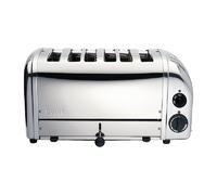 Dualit Bun Toaster 6 Bun Metallic Silver 61028 - CD388