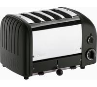 DUALIT Classic 4-Slice Toaster - Black, Black