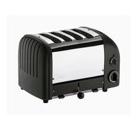 Dualit Classic Vario Aws Satin Black 4 Slot Toaster With Free Gifts