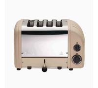 DUALIT 40579 4-Slice Toaster - Sandstone, Orange,Silver/Grey