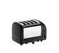 Dualit Classic 4 Slot Toaster Black/Stainless Steel