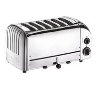 Dualit Classic 6 Slice Toaster 3kW Polished Stainless Steel 60144