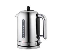 Dualit Classic Kettle | Polished Stainless Steel with Black Trim | Quiet boiling kettle | 90 Second Boil Time | 1.7 L Capacity, 2.3 kW | 72796