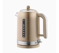 Dualit Classic Kettle, Polished Stainless Steel with Sandstone Trim, 1.7L
