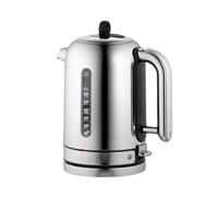Dualit Classic Kettle Polished Stainless Steel with Black Trim Quiet boiling