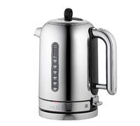Dualit Classic Kettle | Polished Stainless Steel with Black Trim | Quiet boiling kettle | 90 Second Boil Time | 1.7 L Capacity, 2.3 kW | 72796