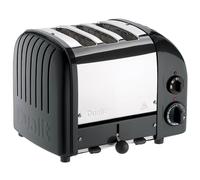 Dualit Classic Vario AWS Black 3 Slot Toaster with FREE Gift
