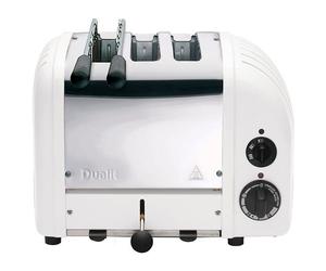 Dualit Classic Vario AWS Combi White 2 + 1 Slot Toaster