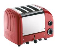 Dualit Classic Vario AWS Red 3 Slot Toaster with FREE Gift