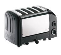 Dualit Classic Vario Aws Satin Black 4 Slot Toaster With Free Gifts