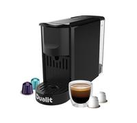 Dualit Coffee Pod Machine - One Touch Operation and Other Capsule Compatible - Barista style espresso at home - Automatic dose control - Programmable dosing memory - Automatic Shut-Off