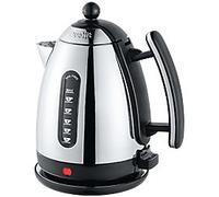 Dualit Cordless Jug Kettle 1.5L Stainless Steel Silver & Black 360 Degree Base 2400W